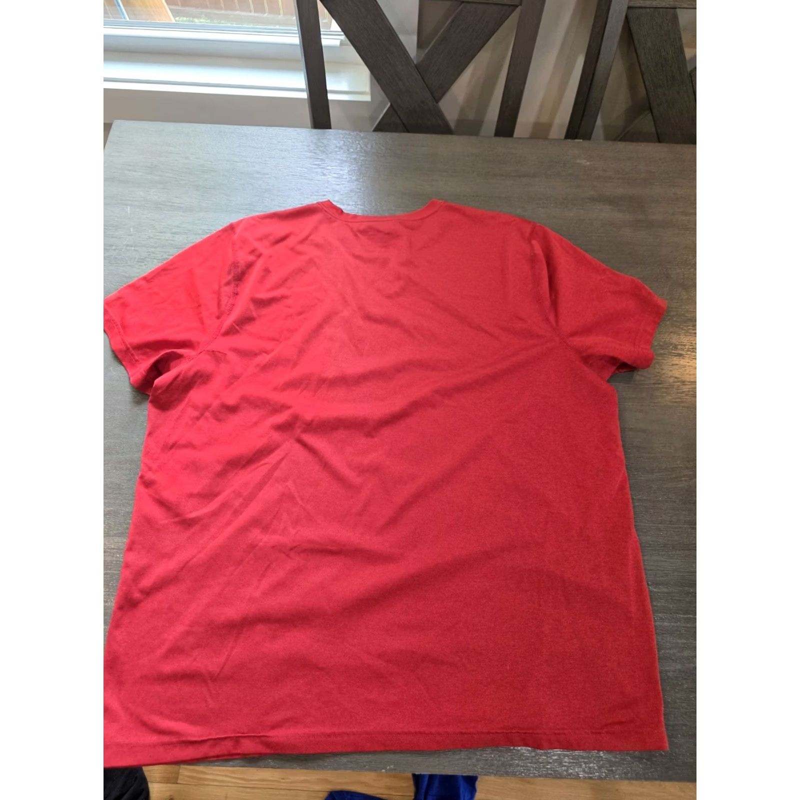 FRED Men's 2XL SB Tech T-Shirt Red Gray Short Sleeve Tees Wicking Classic I Size US XXL / EU 58 / 5 - 6 Thumbnail