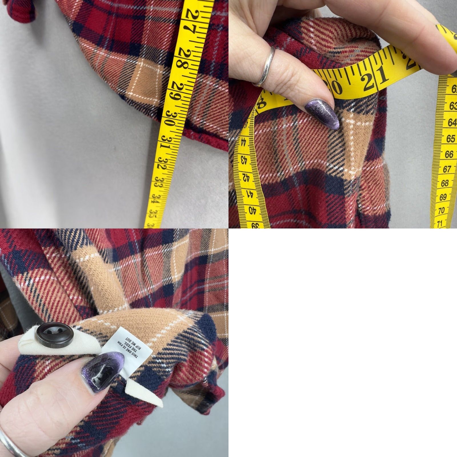 Taylor Stitch Taylor Stitch Shirt Small S Red Plaid Flannel Cotton Button-Up Vintage-esque Preppy 90s Boyfriend Style Mens Size US S / EU 44-46 / 1 - 8 Thumbnail