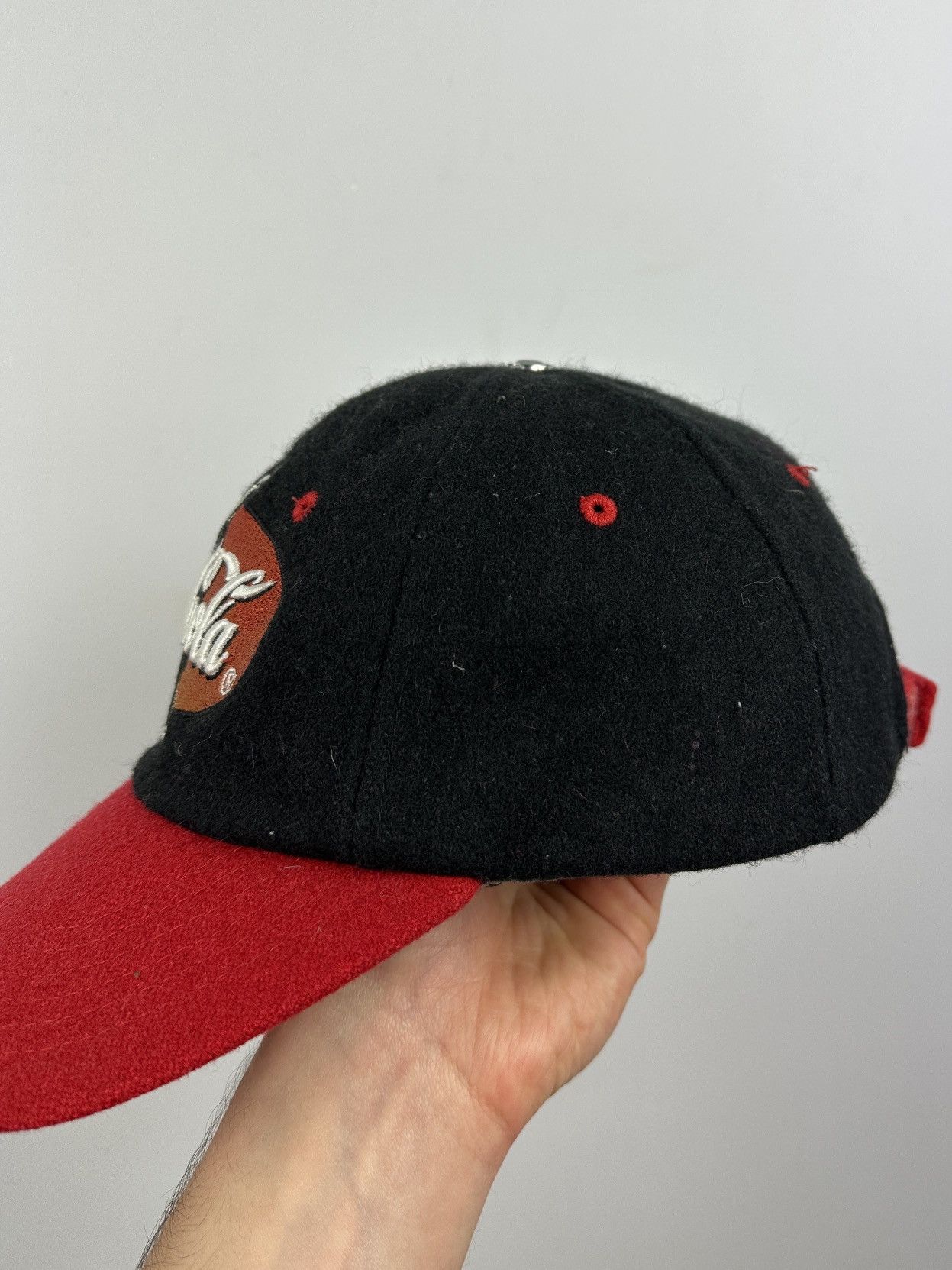Coca Cola × Vintage Vintage 90’s Coca Cola Promo Wool Cap Size ONE SIZE - 7 Thumbnail