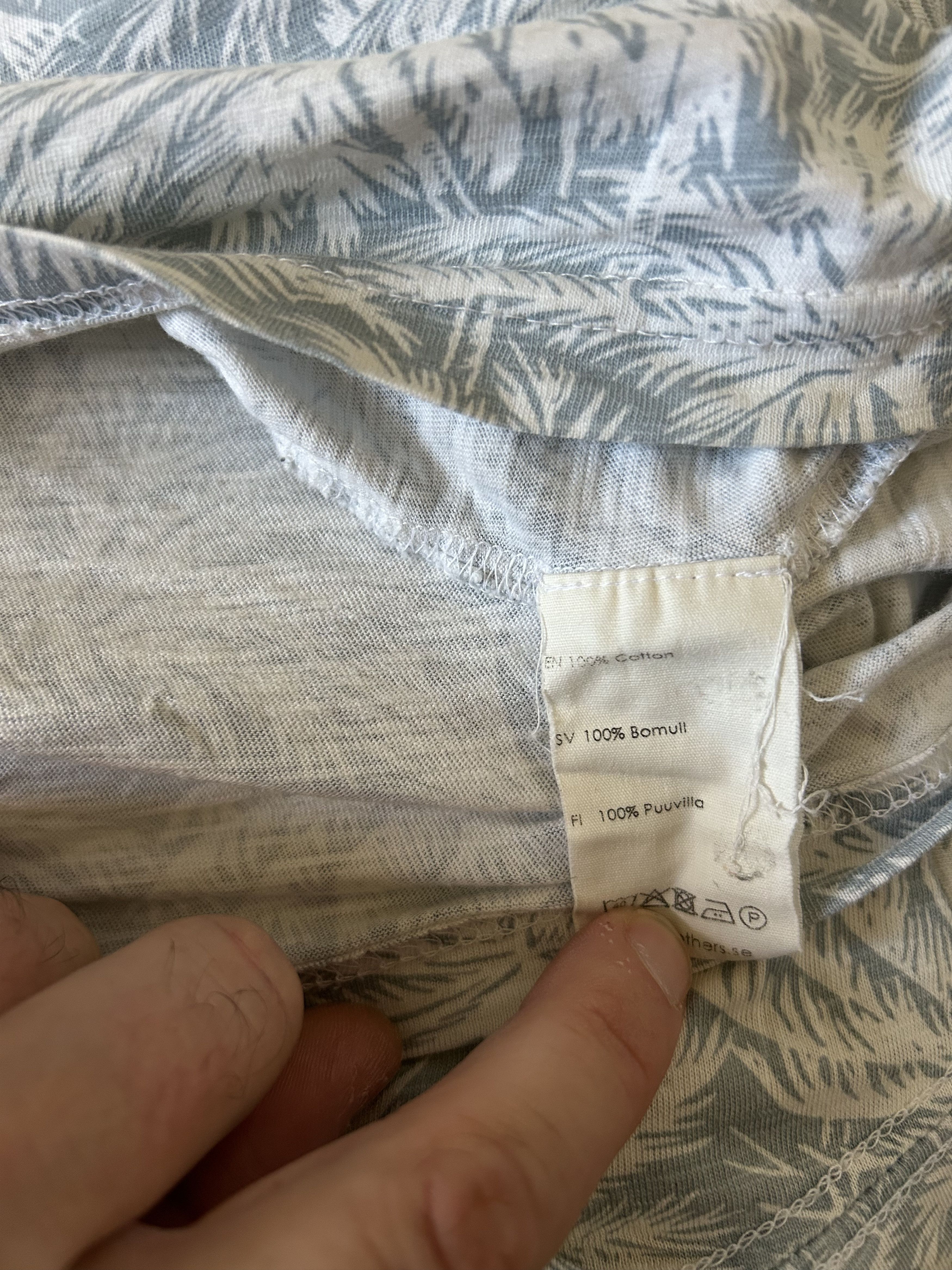 Other Men's T-shirt with palm trees - EAST WEST - M - SALE Size US M / EU 48-50 / 2 - 4 Thumbnail