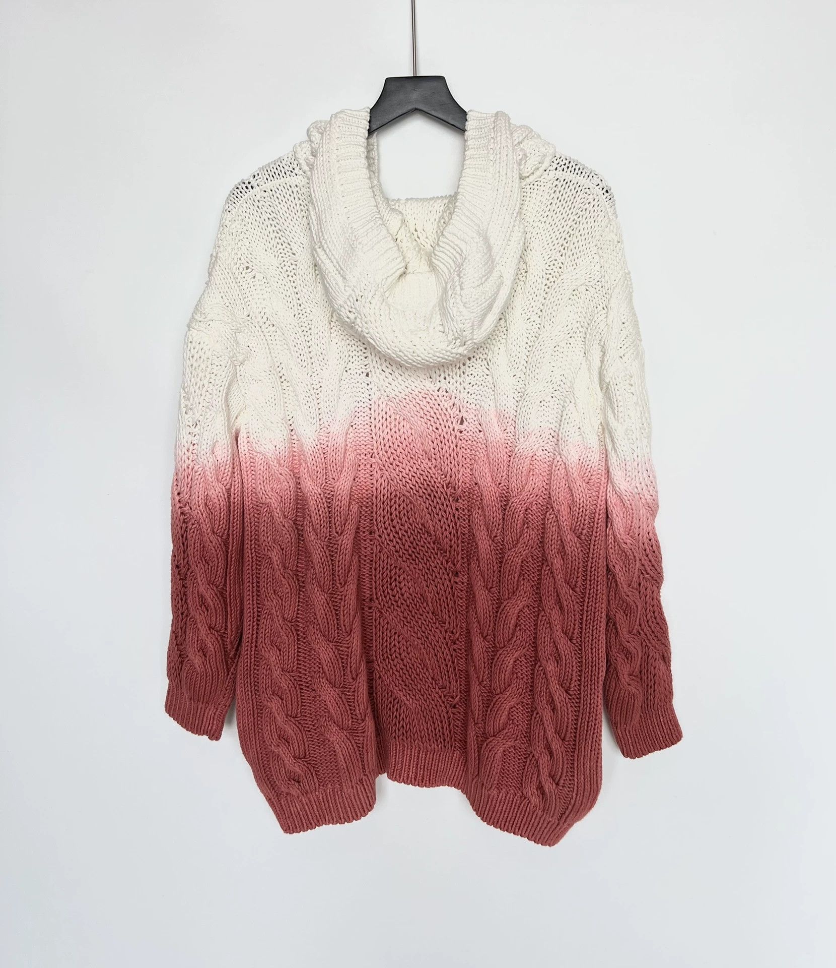 Saint Laurent Paris Saint Laurent Gradient Cable Knit Hoodie Cardigan XS Size US XS / EU 42 / 0 - 3 Thumbnail