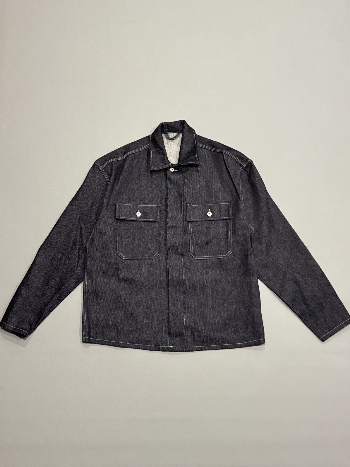 ケ*ン様 YEEZY season6 sample denim jacket Yeezy Season 6 Sample Denim Jacket