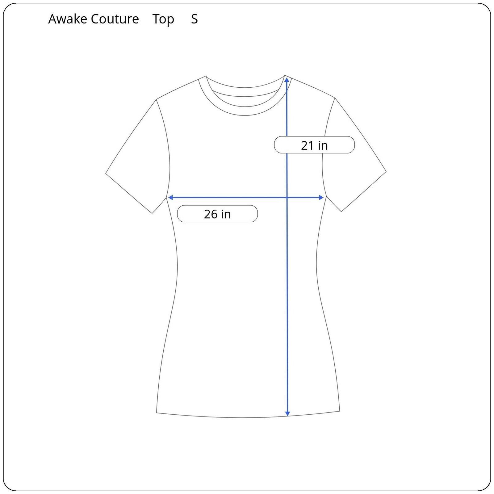 Other Awake Couture Short Sleeve Top Women's Size Small Size S / US 4 / IT 40 - 5 Thumbnail