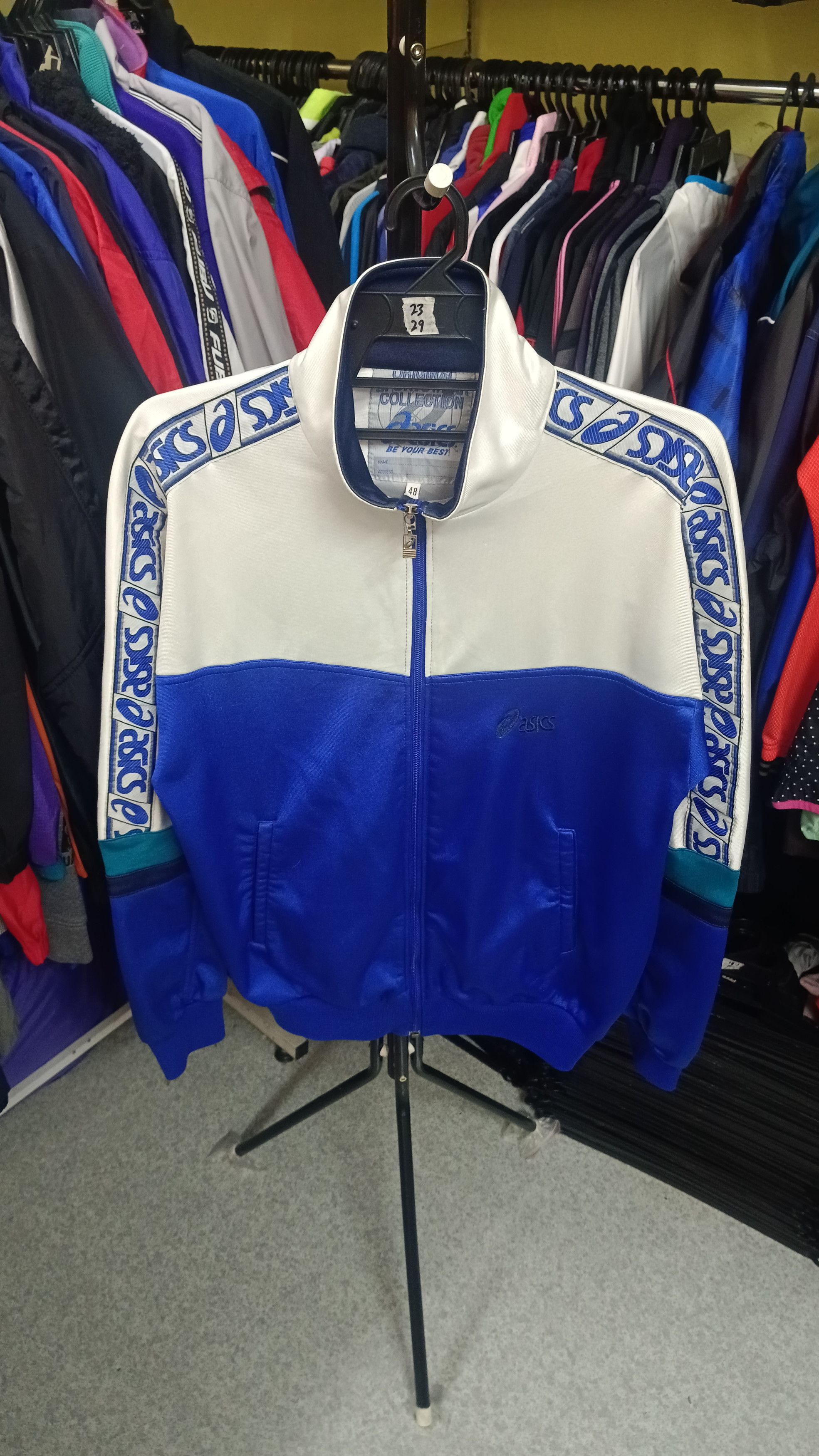 Asics Rare Vintage Asics Track Jacket Size US M / EU 48-50 / 2 - 1 Thumbnail