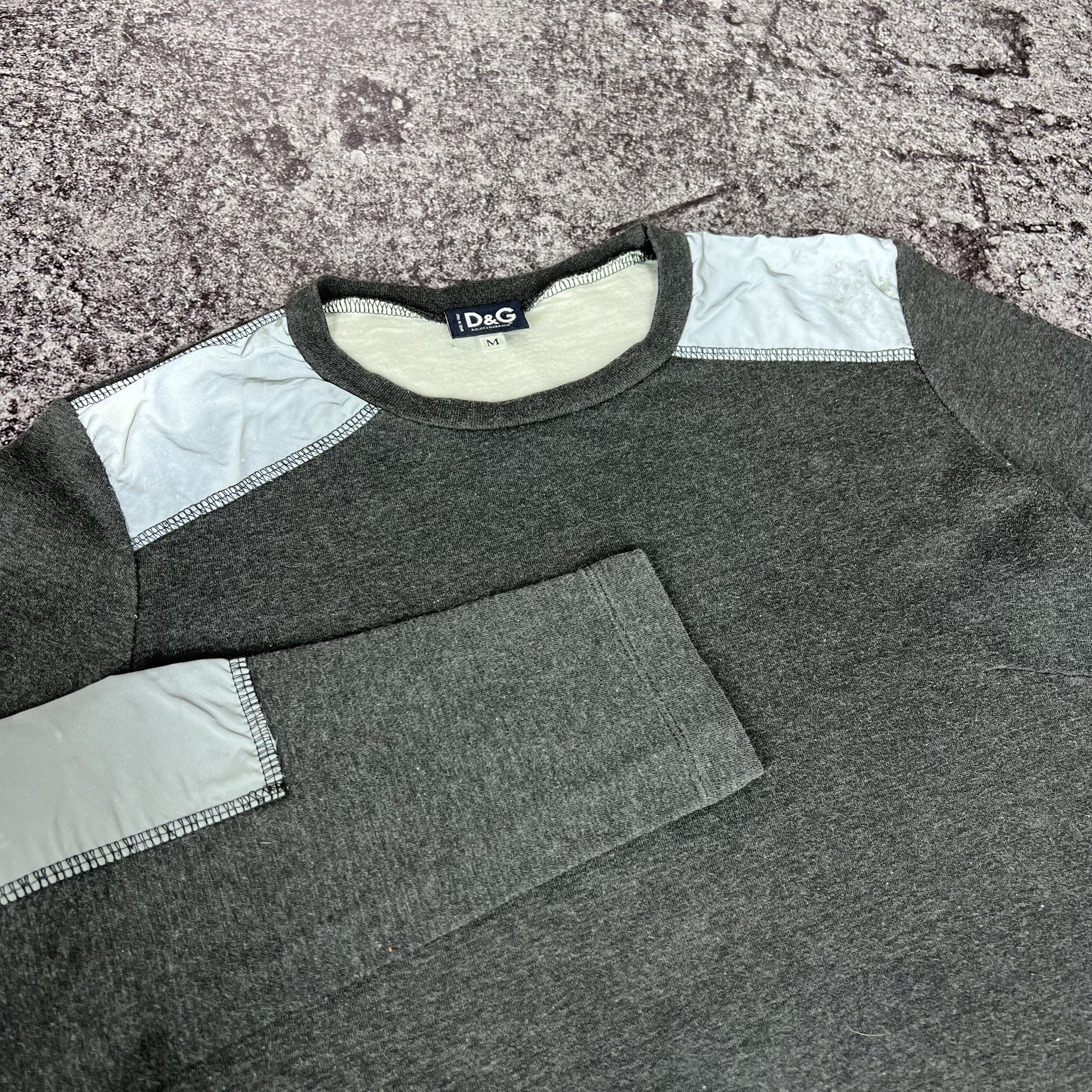Dolce & Gabbana Dolce & Gabbana Sweatshirt Reflective Made in Italy Size M Size M / US 6-8 / IT 42-44 - 3 Thumbnail
