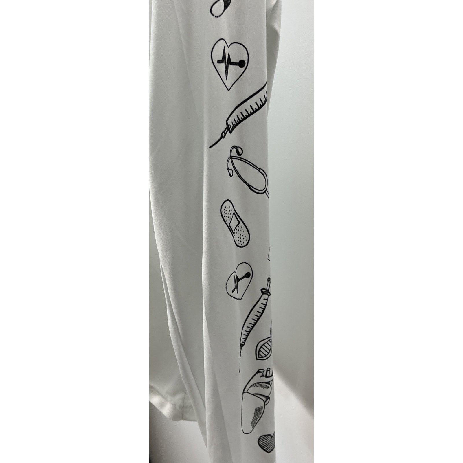 Other Women’s Custom Zone Team 365 Longsleeve Medical Themed Sz XL Size XL / US 12-14 / IT 48-50 - 3 Thumbnail
