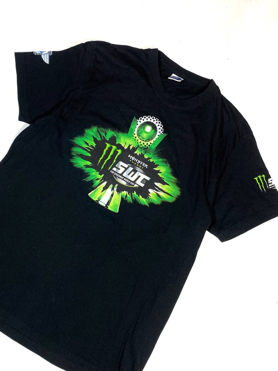 NASCAR Vintage Monster Racing T-Shirt Size US M / EU 48-50 / 2 - 2 Thumbnail