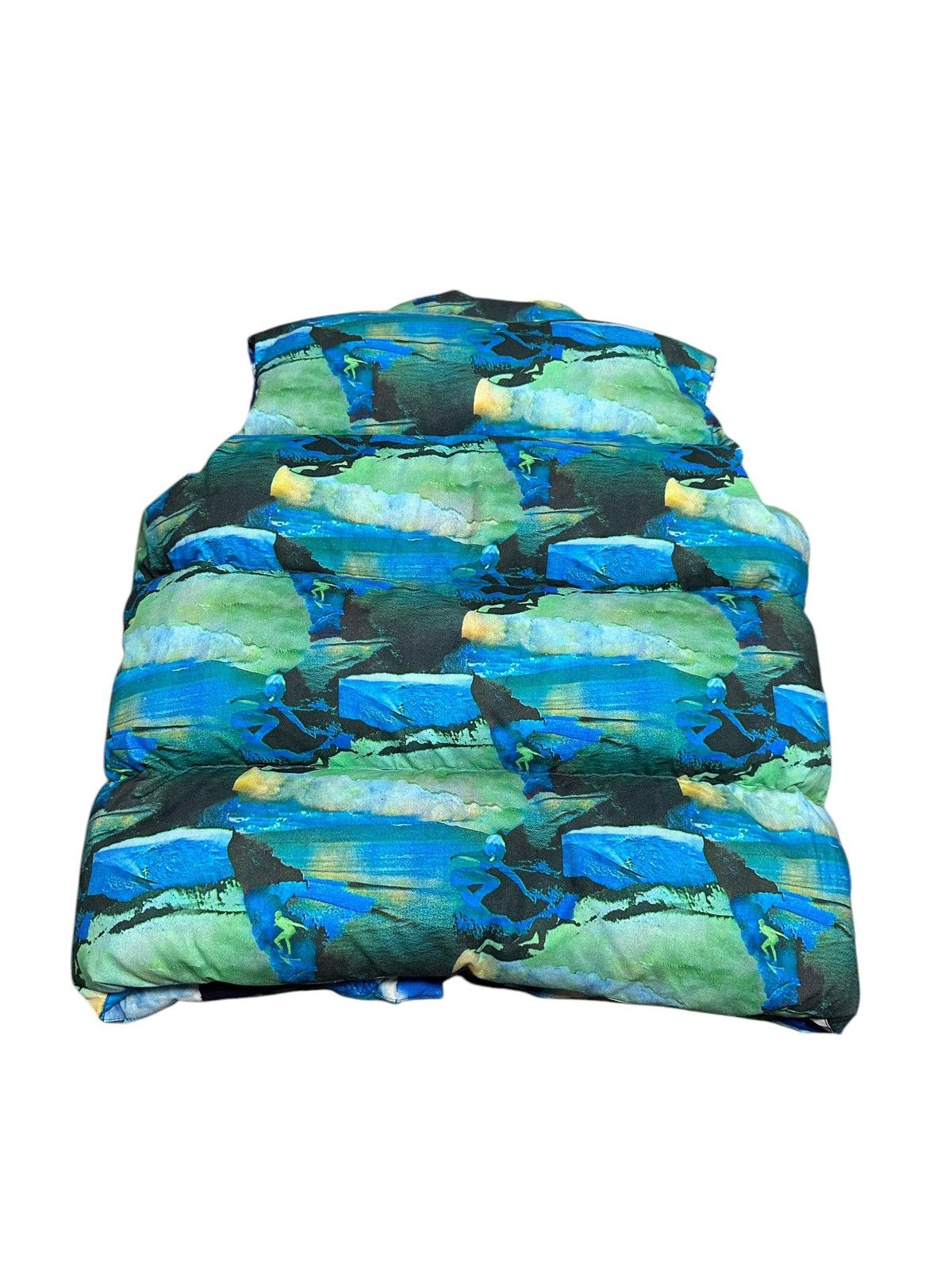ERL ERL Printed Padded Gillet Vest Size US L / EU 52-54 / 3 - 4 Thumbnail