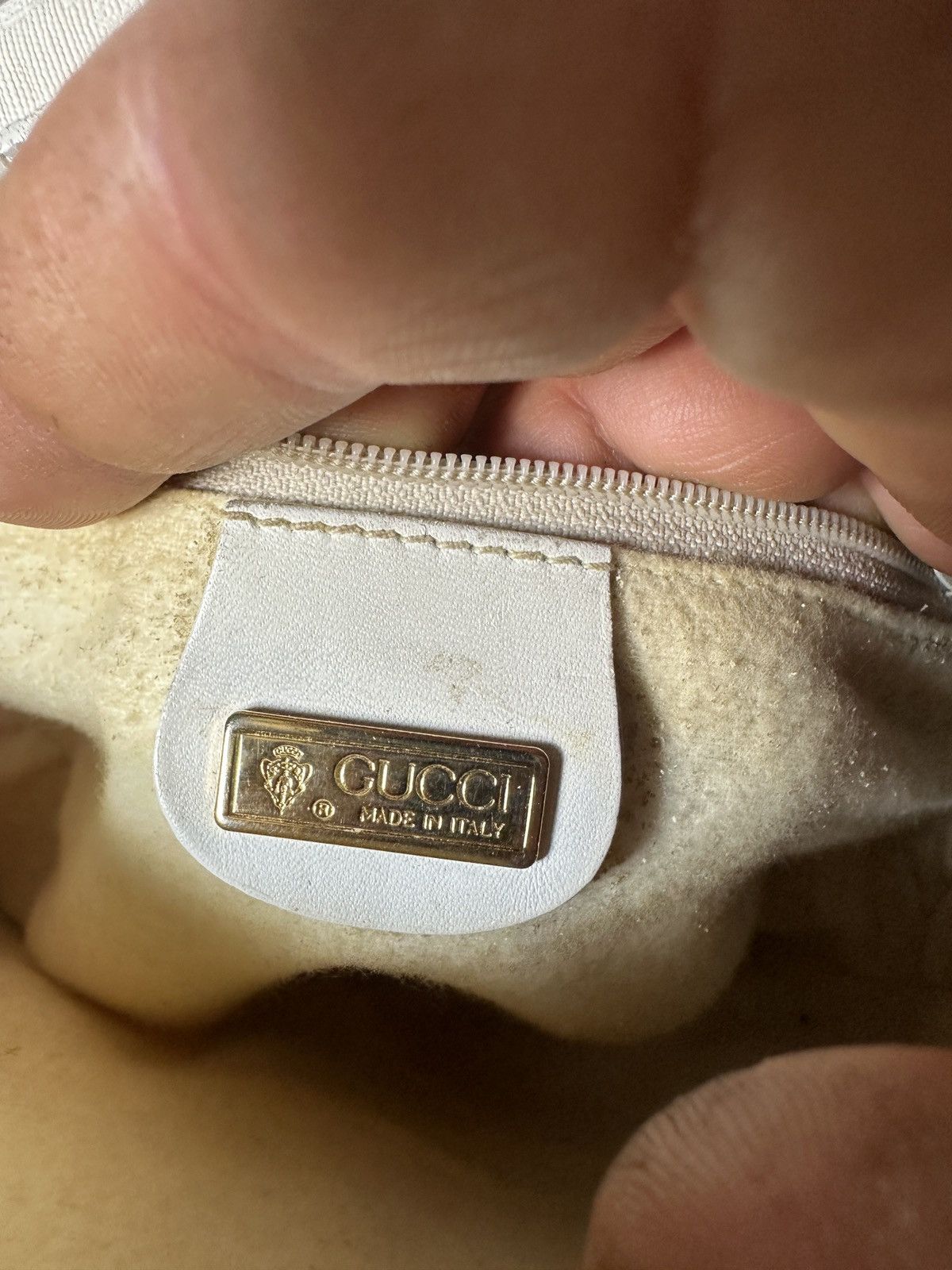 Gucci Vintage Gucci GG Micro Guccissima Canteen Circle Round Bag Size ONE SIZE - 12 Thumbnail