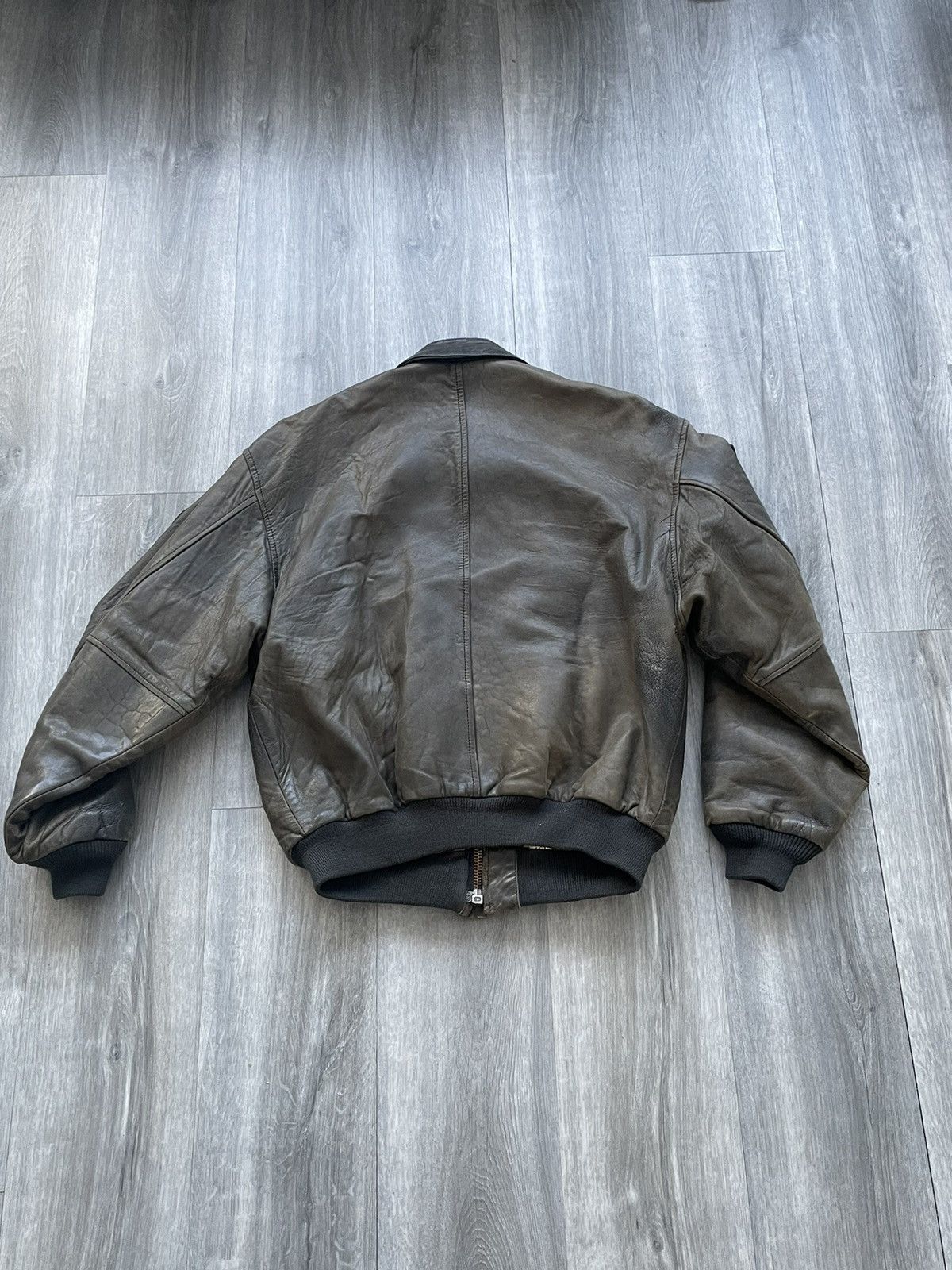 Avirex Avirex Leather Jacket Size US M / EU 48-50 / 2 - 2 Thumbnail