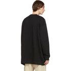 Raf Simons o1y0325 Logo Crewneck Sweater in Black Size US L / EU 52-54 / 3 - 4 Thumbnail