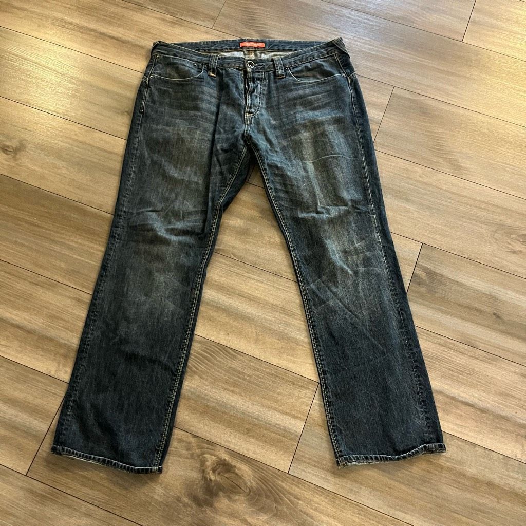 Ed Hardy Ed Hardy by Christian Audigier Dark Wash Denim Jeans Men siz Size US 36 / EU 52 - 4 Thumbnail