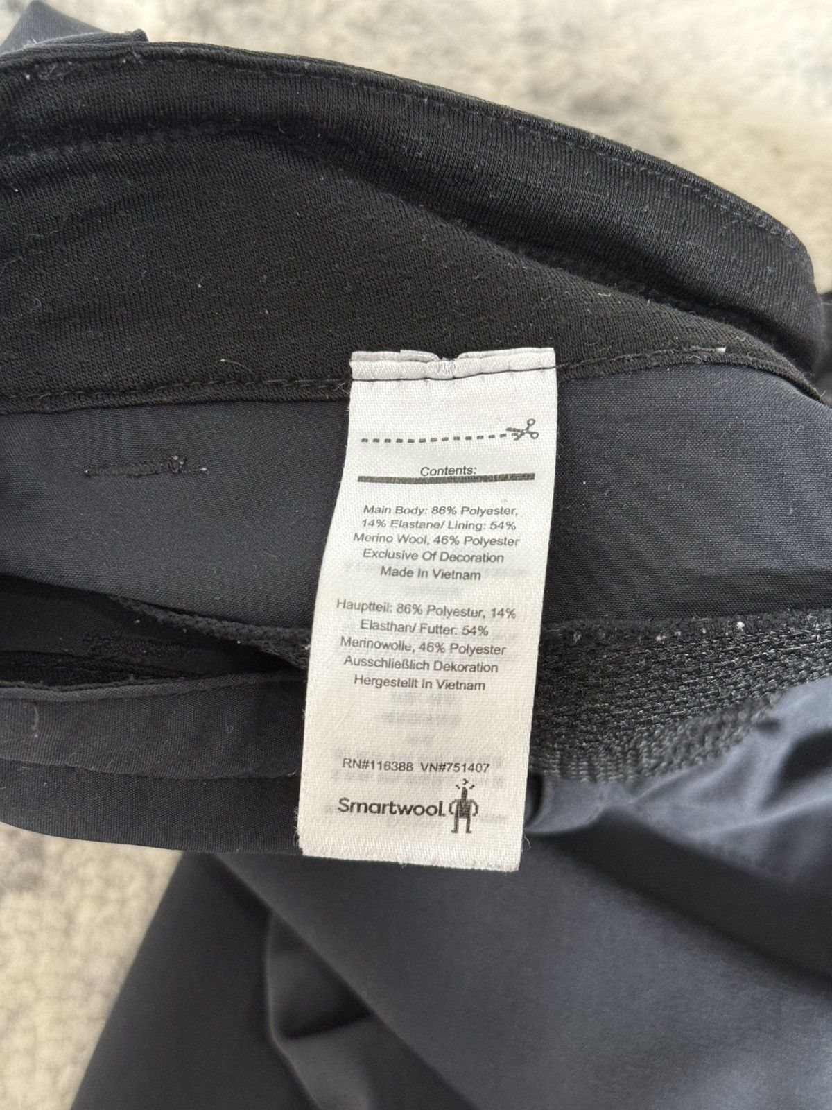 Smartwool Smartwool Merino Wool Charcoal Sport Shorts Size US 34 / EU 50 - 5 Thumbnail