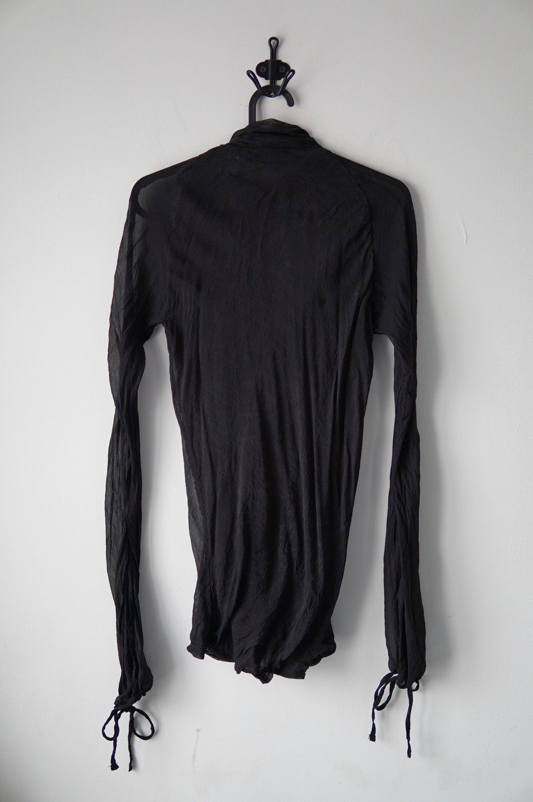 Rick Owens Vintage Silk Avant Garde Top Size L / US 10 / IT 46 - 2 Thumbnail