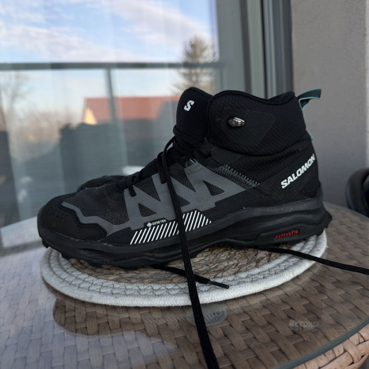 Salomon Salomon 41 1/3 sports shoes black goretex Size US 9 / EU 42 - 3 Thumbnail