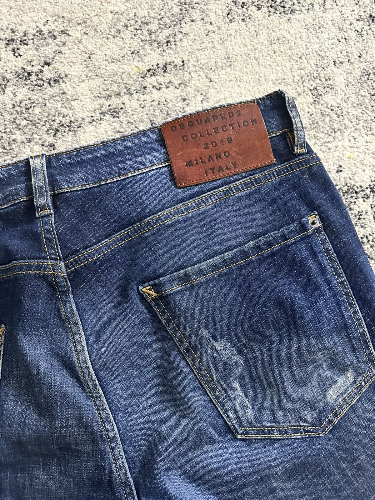Dsquared2 Dsquared2 DS2 Luxury Denim Jeans Made in Italy Pants Rare Size US 36 / EU 52 - 2 Thumbnail