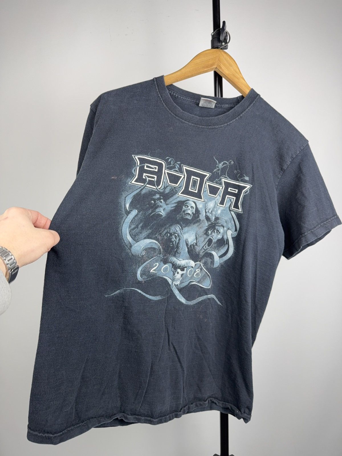 Band Tees 00s Bloodstock Open Air 2008 Festival Band Tee B-O-A Metal Size US M / EU 48-50 / 2 - 2 Thumbnail