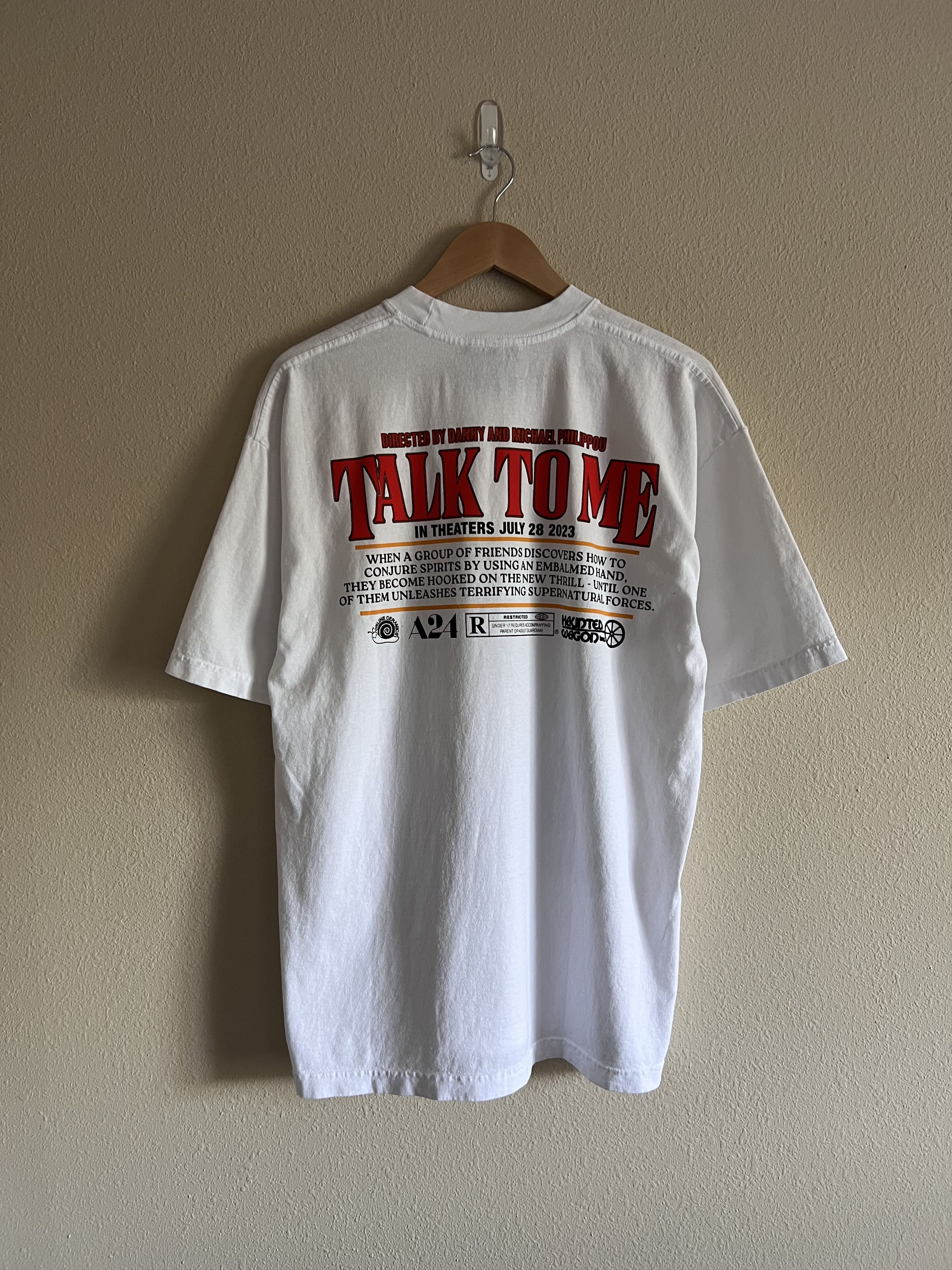 Online Ceramics A24 Talk to Me Demonic Nightmare Tee