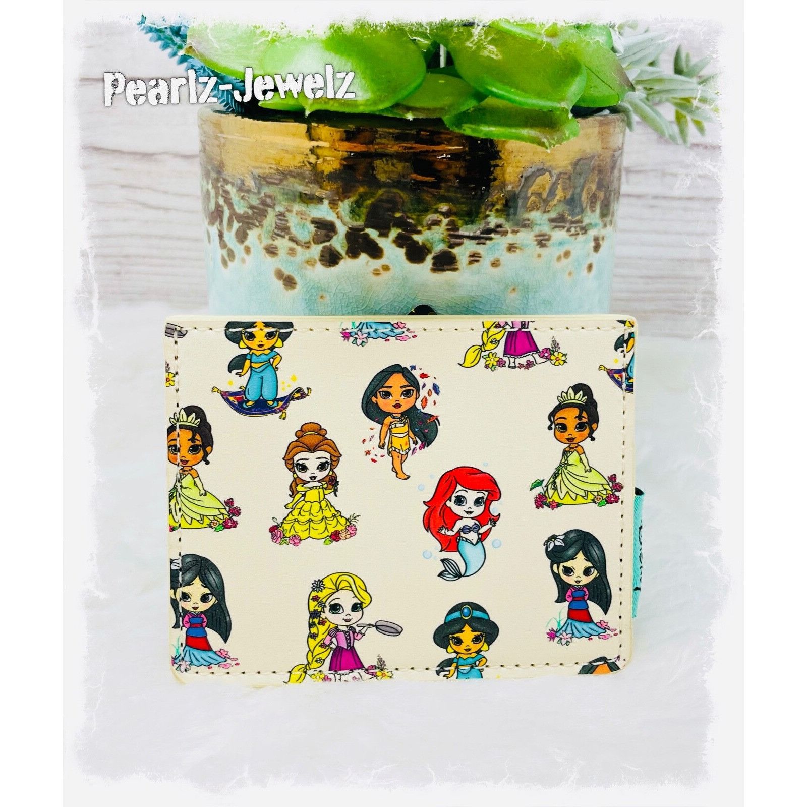 Disney Loungefly Disney Princess Young Chibi Cardholder Pocahontas Size ONE SIZE - 1 Thumbnail