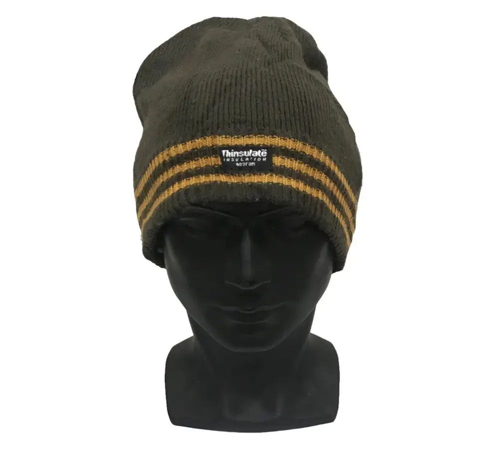Vintage Thinsulate Military Beanie Hat Size ONE SIZE - 1 Thumbnail