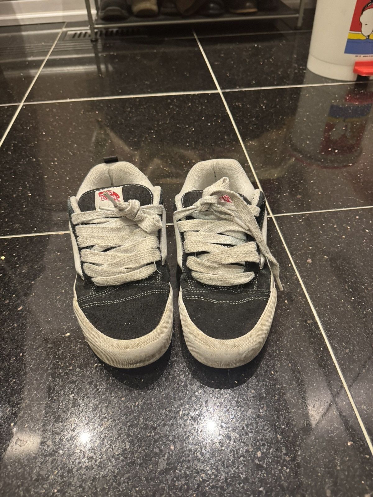Vans BLACK CHUNKY VANS KNU SKOOL Size US 8.5 / EU 41-42 - 3 Thumbnail
