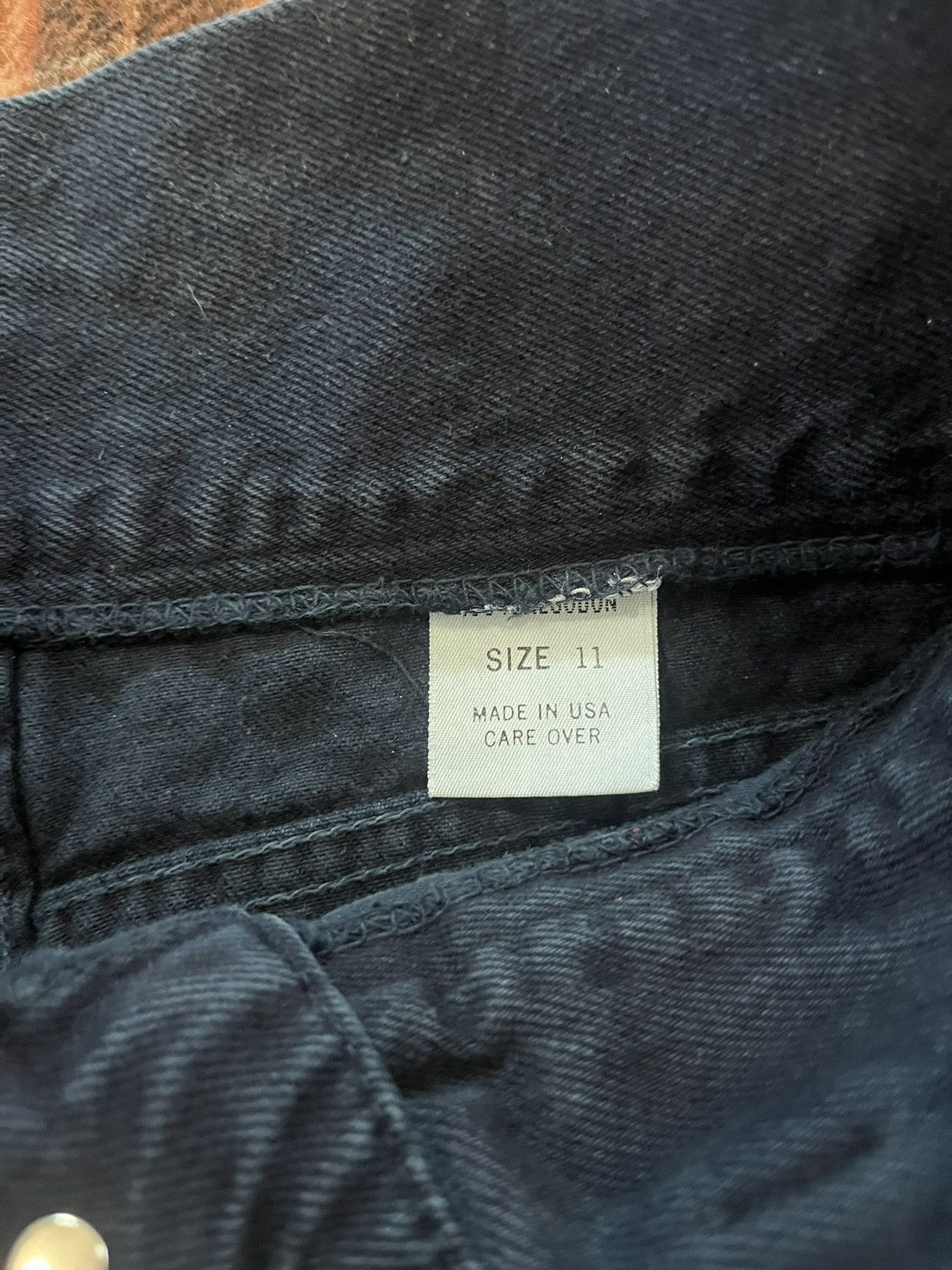 Other Vintage 80’s Made in USA Wave Navy High waisted Mom jeans Size 27" / US 4 / IT 40 - 5 Thumbnail