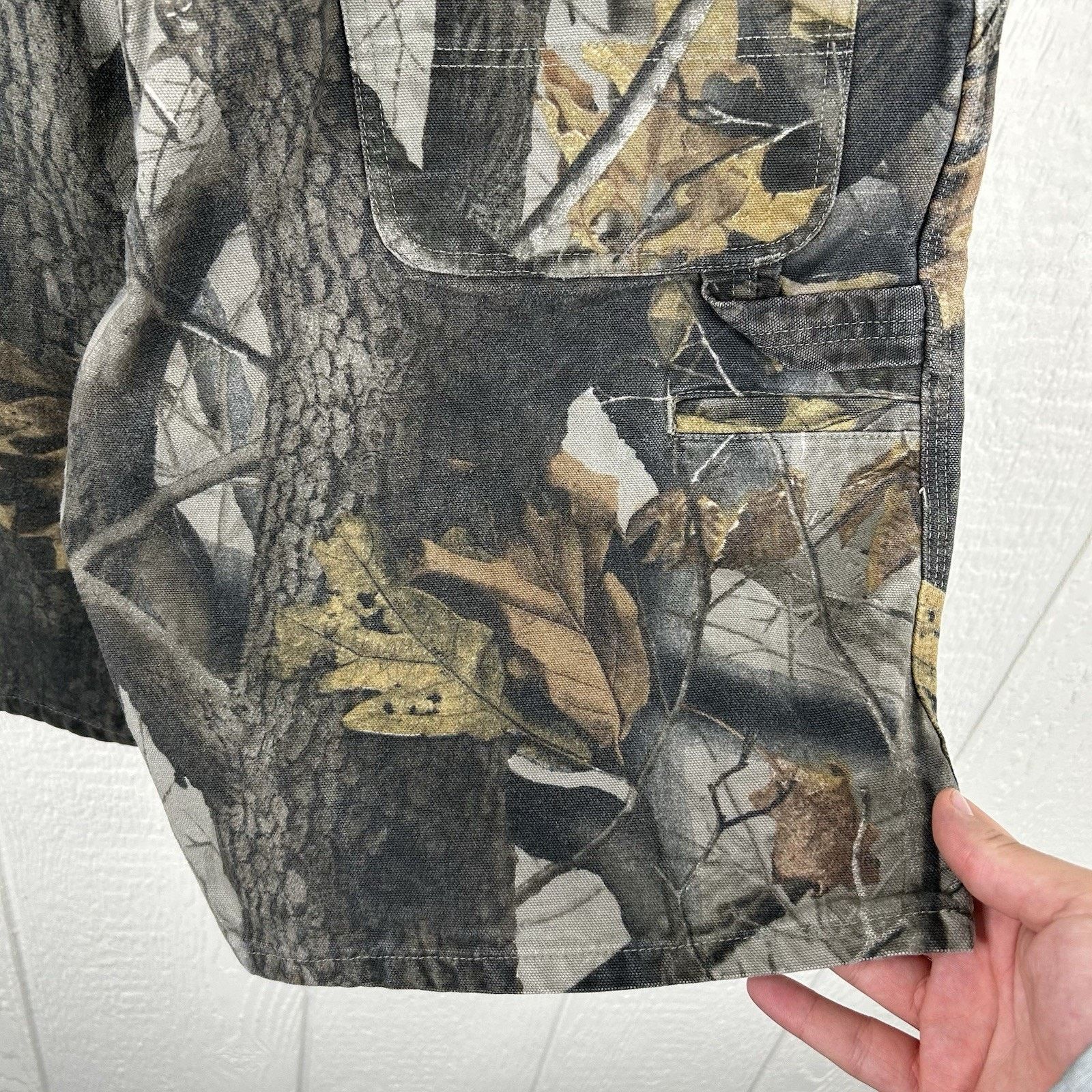 Carhartt B191 CMO Carhartt Real Tree Camo Carpenter Shorts Size 36 Size US 36 / EU 52 - 4 Thumbnail