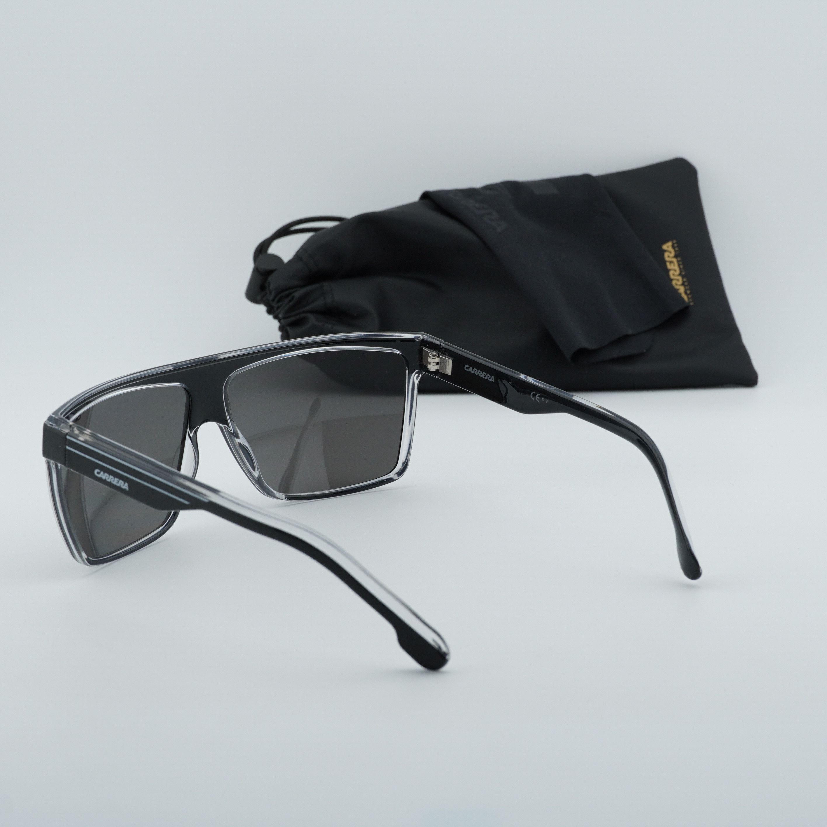 Carrera CARRERA 22/N 07C5 M9 Sunglasses Black Shield Frame Size ONE SIZE - 10 Thumbnail