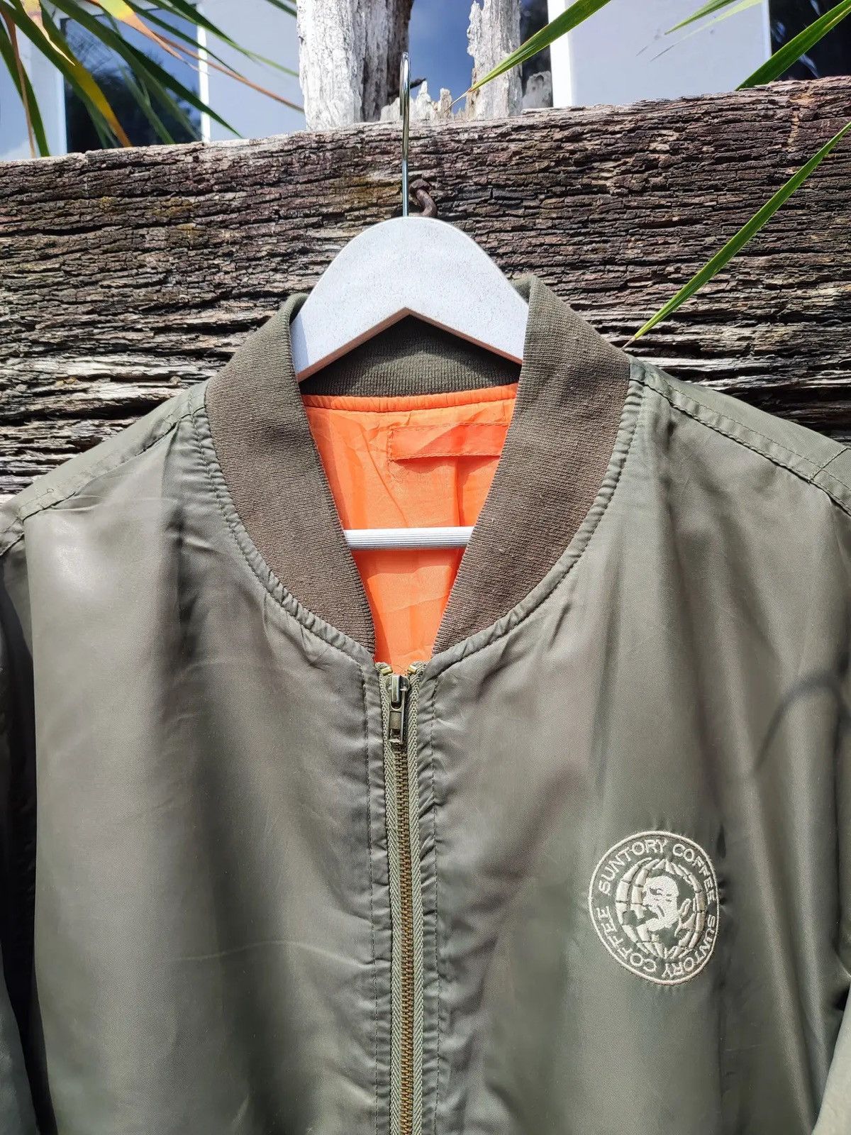 Japanese Brand Vintage Suntory Coffee Bomber Jacket – Japanese Promo Size US L / EU 52-54 / 3 - 2 Thumbnail