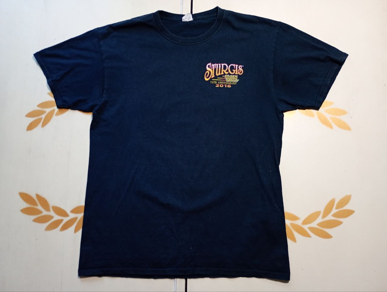 Jerzees Jerzees Sturgis 76th Anniversary 2016 T-Shirt Size US L / EU 52-54 / 3 - 4 Thumbnail