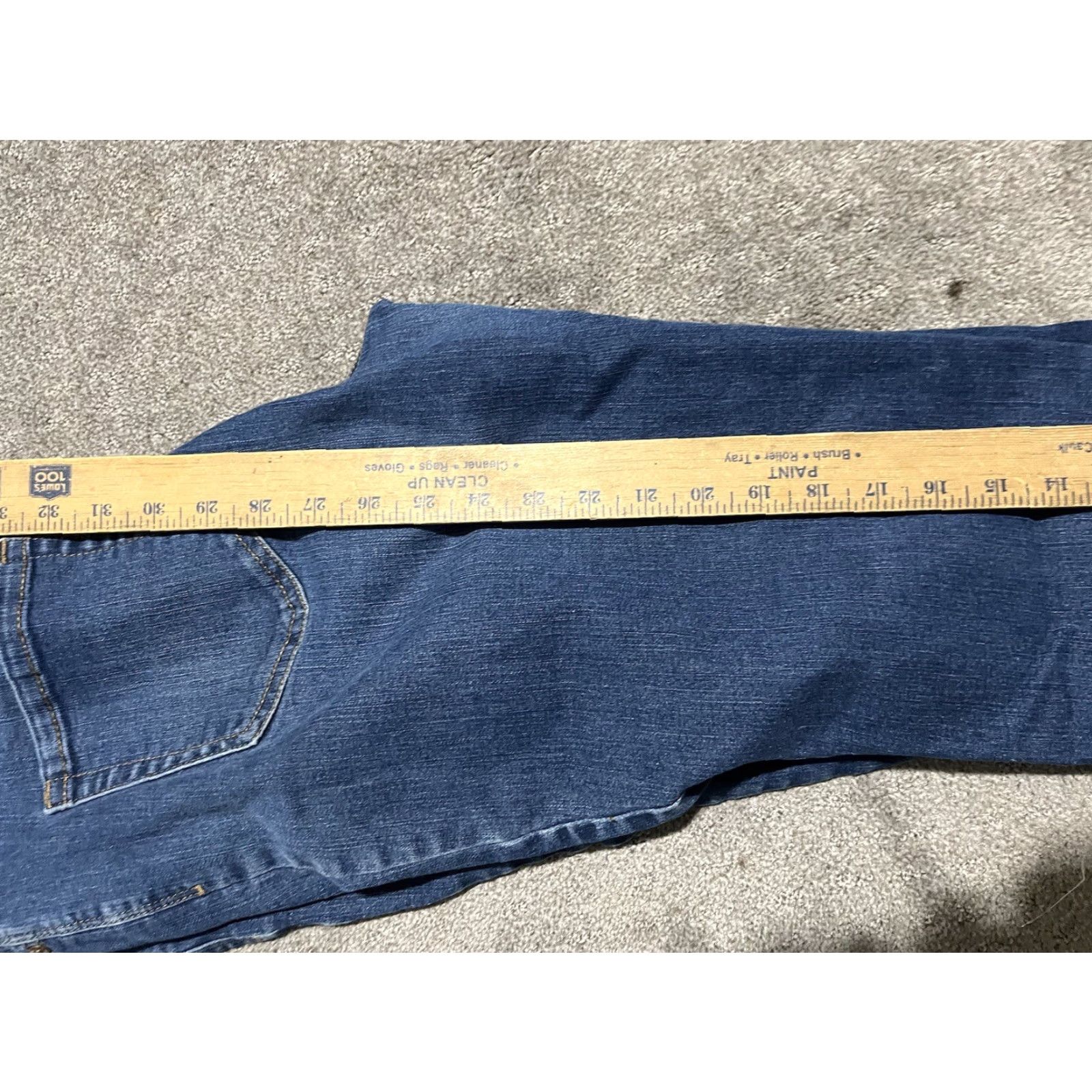 Gloria Vanderbilt Gloria Vanderbilt Amanda Jeans Womens Size 10 Blue Straight Leg Medium Wash High Rise Regular Fit Size 32" / US 10 / IT 46 - 6 Thumbnail