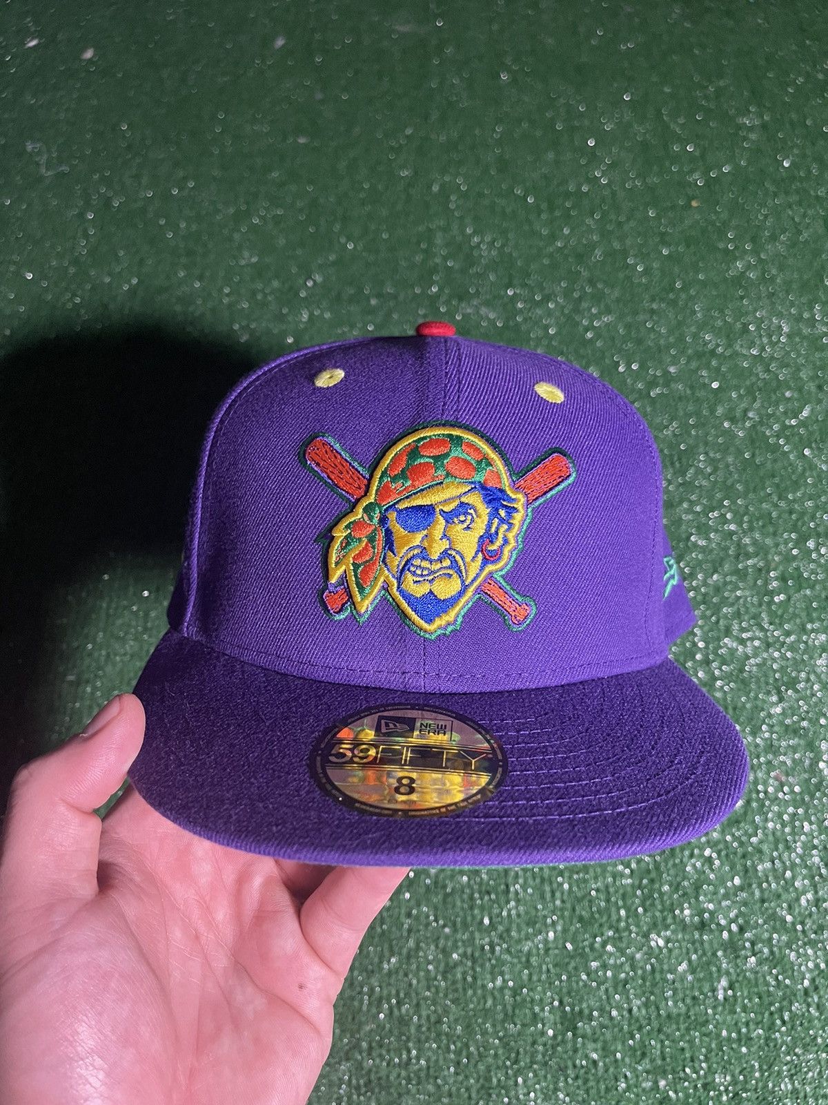 image of Mlb x New Era Pittsburgh Pirates Lids Exclusive Purple/green Hat, Men's