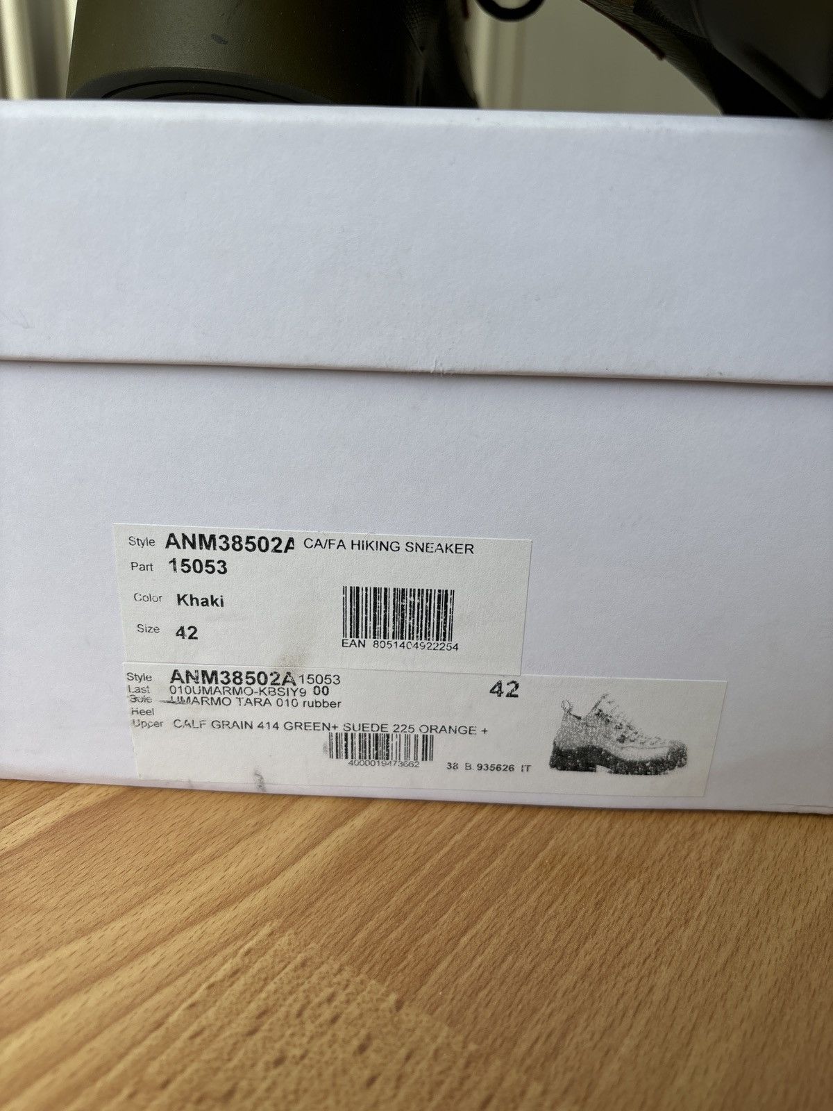 JW Anderson Calf Grain Hiking Sneaker Size US 9 / EU 42 - 6 Thumbnail