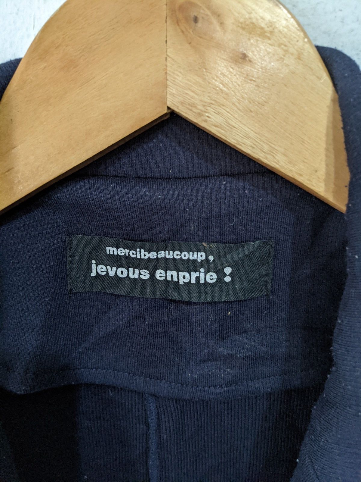 mercibeaucoup MERCIBEAUCOUP WOMEN INLET KNIT BLAZER BY ISSEY MIYAKE Size S / US 4 / IT 40 - 3 Thumbnail