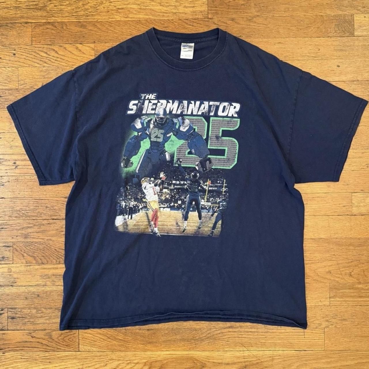 Other RARE 2014 Seattle Seahawks "The Shermanator" Tee Size US XXL / EU 58 / 5 - 1 Thumbnail