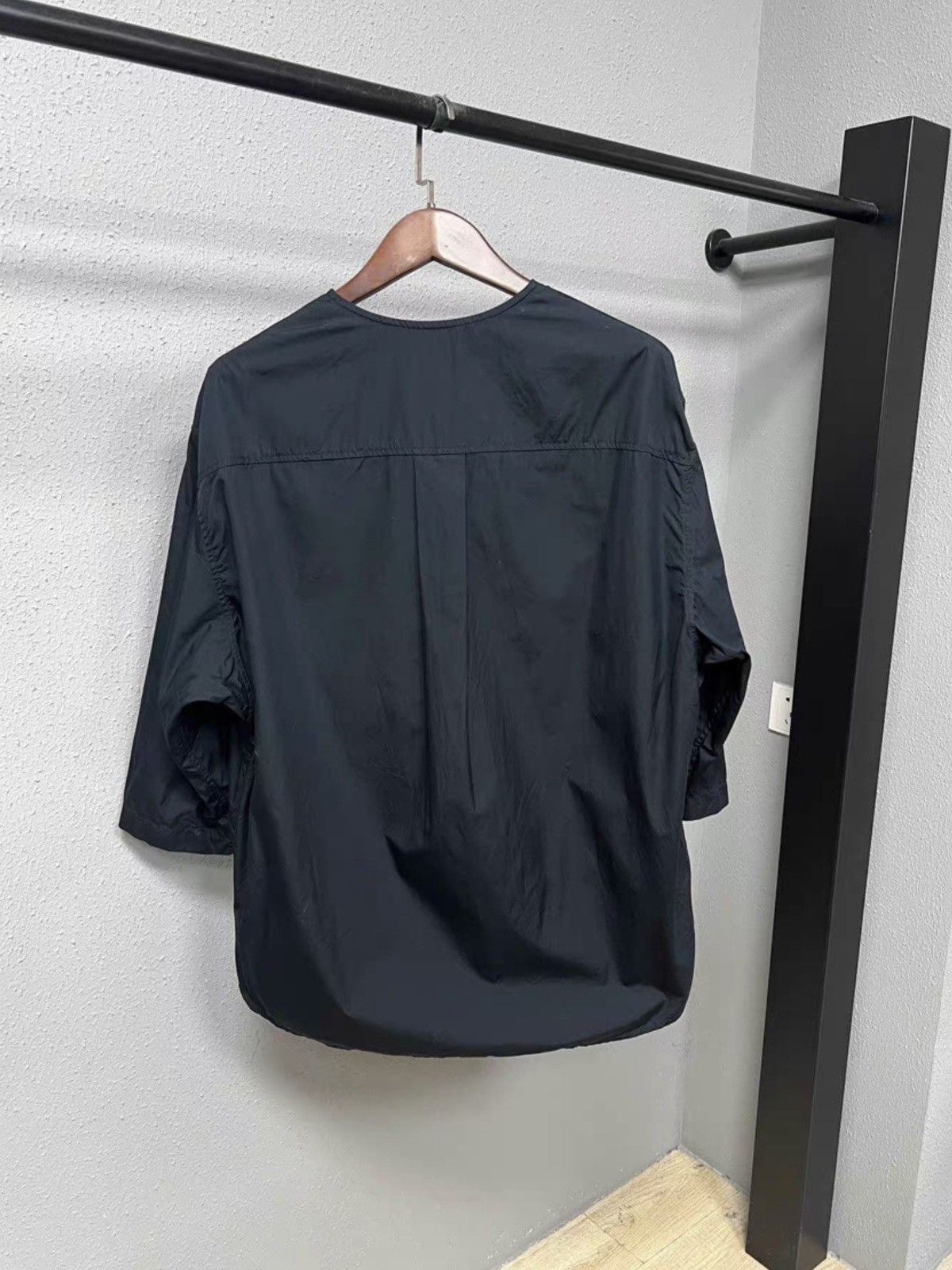 Lemaire Lemaire short sleeve sandwashed silk shirt Size US L / EU 52-54 / 3 - 2 Thumbnail
