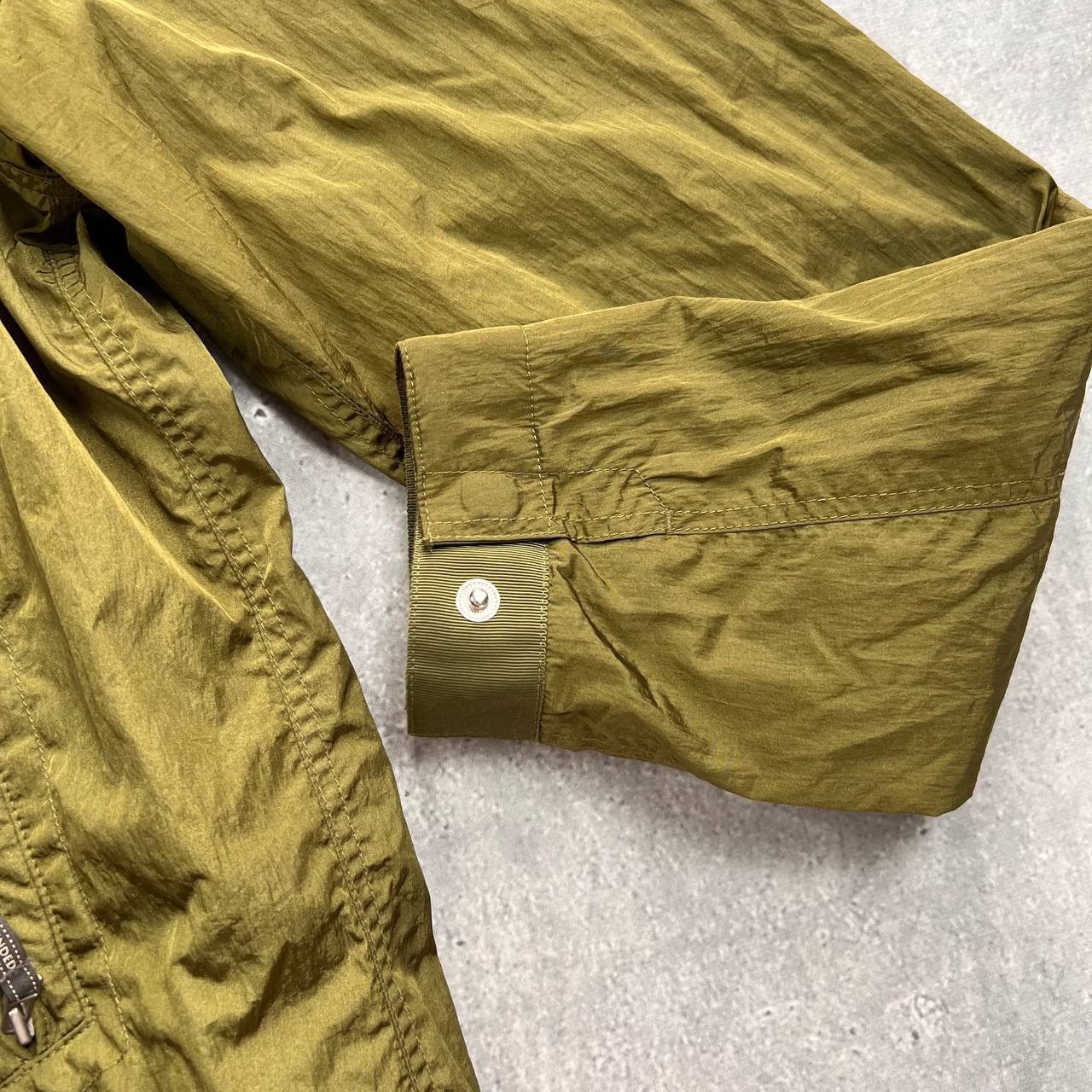 Pretty Green Pretty Green Crinkle Nylon Light Jacket Green Size L Size US L / EU 52-54 / 3 - 17 Thumbnail