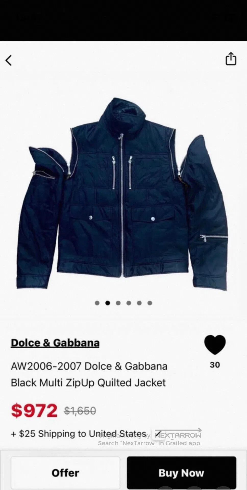 Dolce & Gabbana Dolce Gabbana 07aw Size US S / EU 44-46 / 1 - 7 Thumbnail