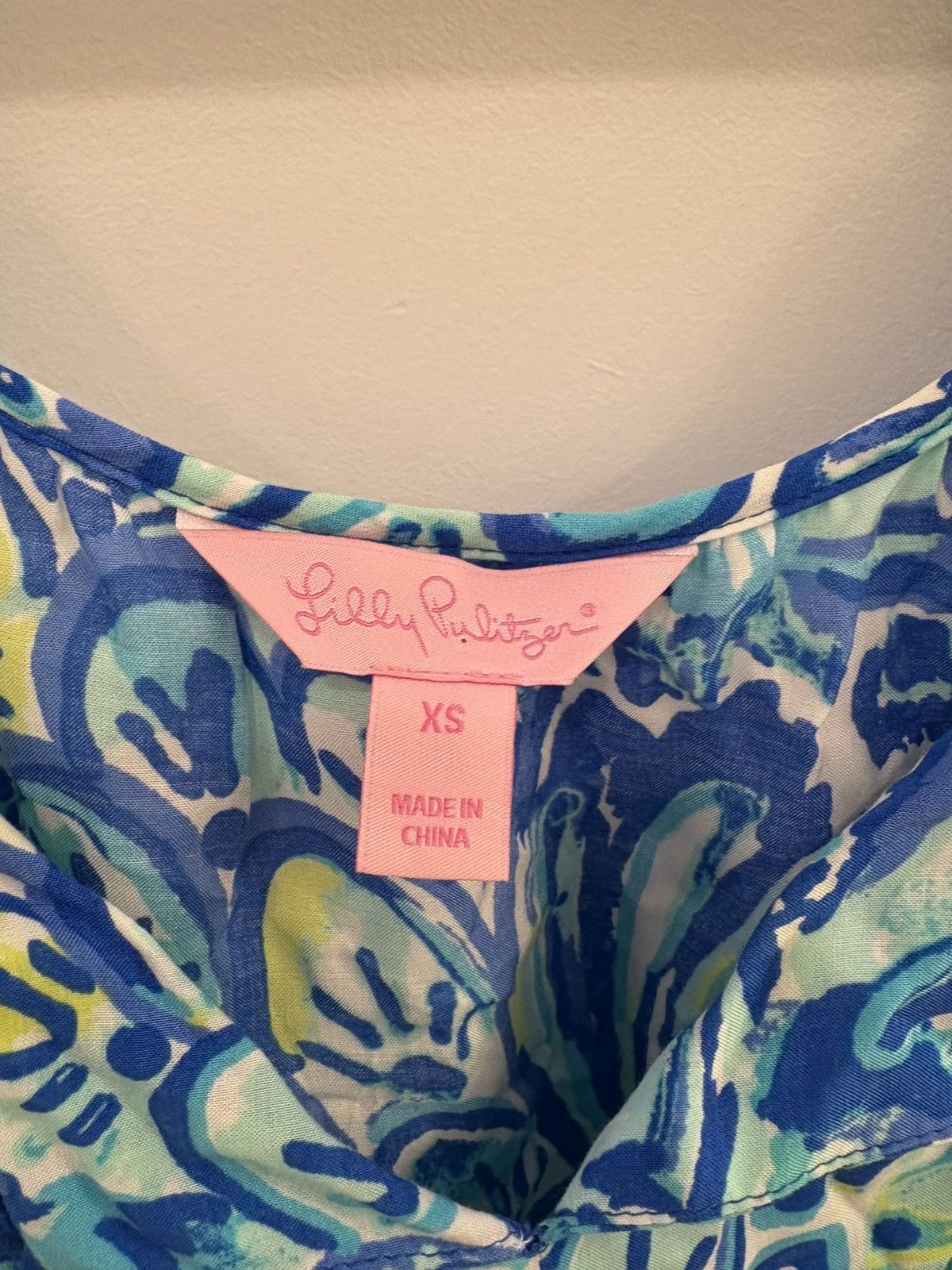 Lilly Pulitzer Lilly Pulitzer Alanna Swing Dress Blue Crush After Party XS Size XS / US 0-2 / IT 36-38 - 4 Thumbnail