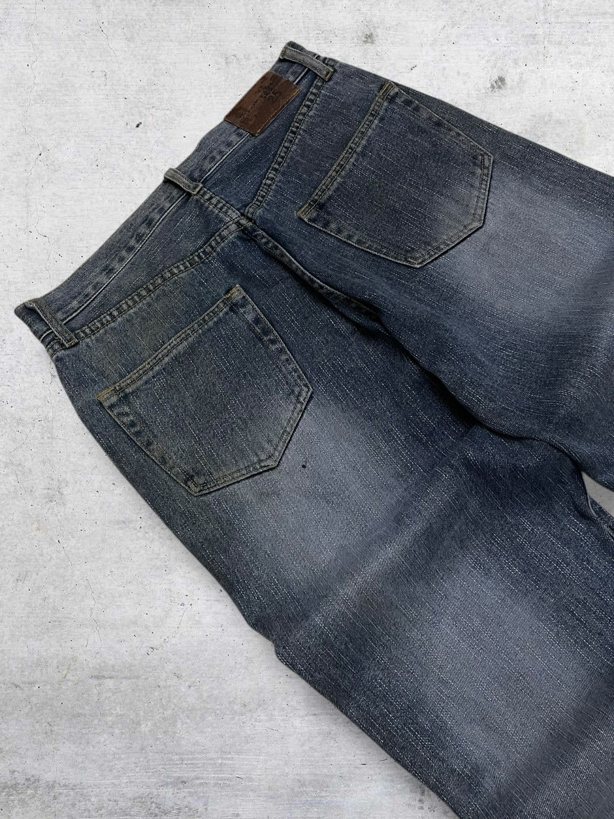 Hysteric Glamour VINTAGE IN THE ATTIC JAPAN DESIGNER 90S POEM PUNK DENIM Size US 30 / EU 46 - 13 Thumbnail