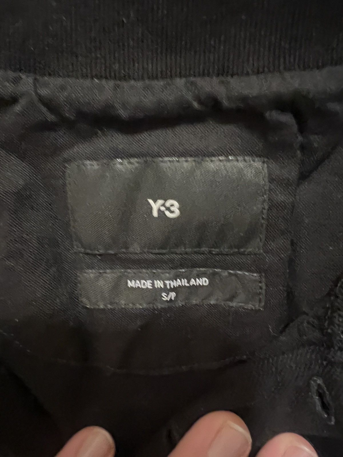 Y-3 Y-3 BLACK LONG SLEEVE POLO Size US S / EU 44-46 / 1 - 5 Thumbnail