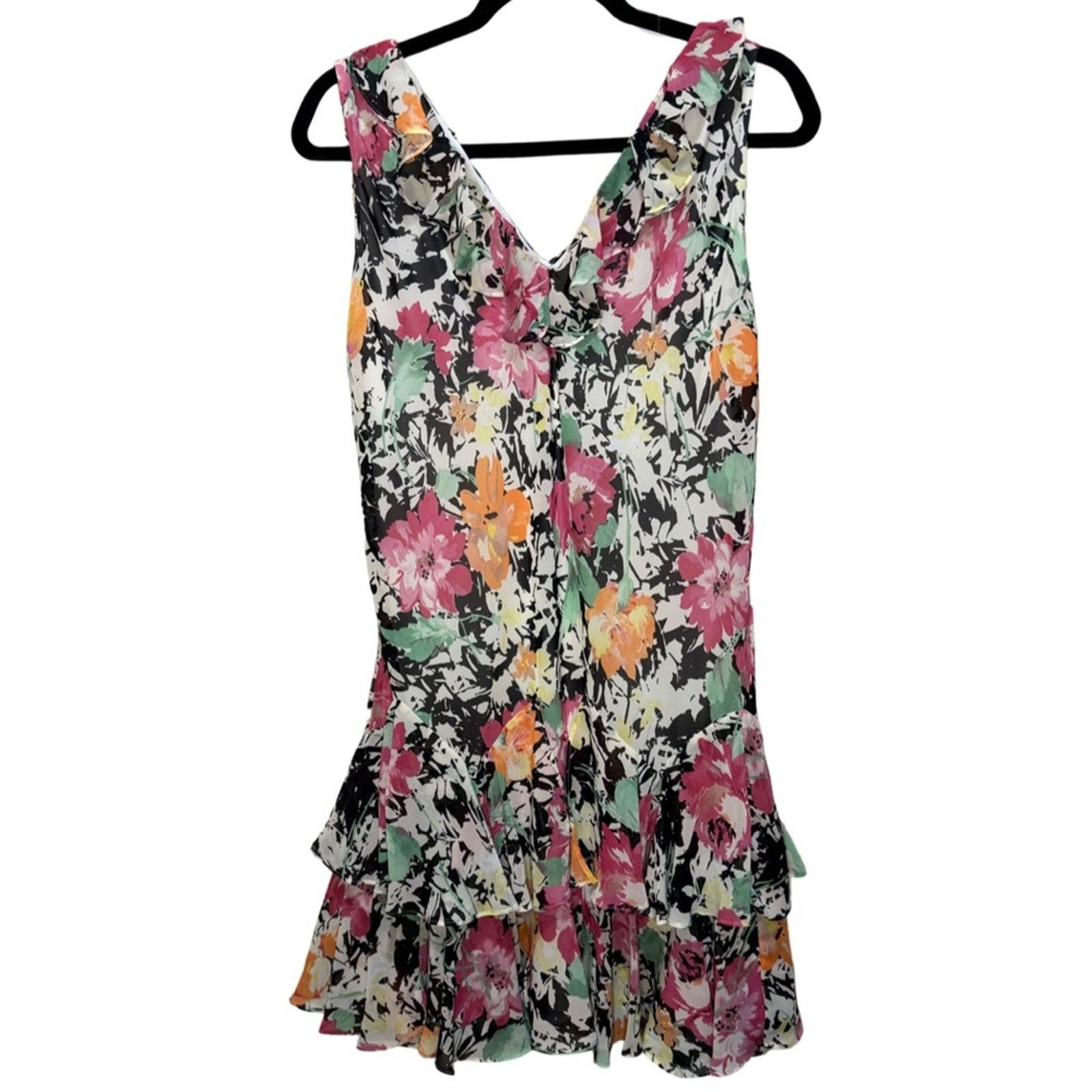 Ralph Lauren Ralph Lauren Floral Sleeveless Tiered Dress Size 14 Size XL / US 12-14 / IT 48-50 - 1 Thumbnail