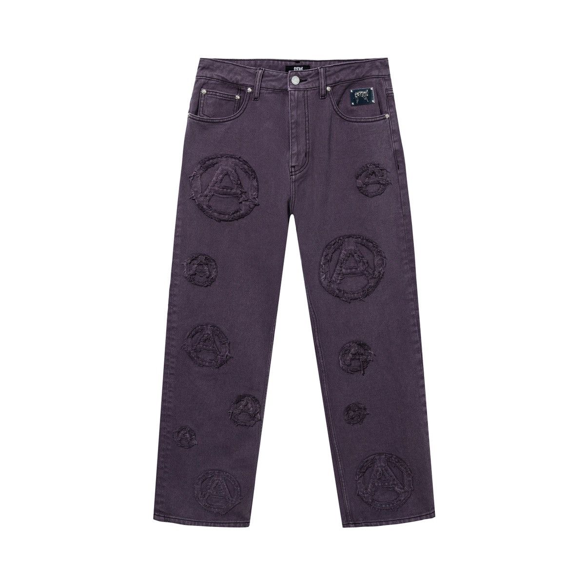 Revenge Revenge anarchy patch denim pant Size US 36 / EU 52 - 1 Thumbnail
