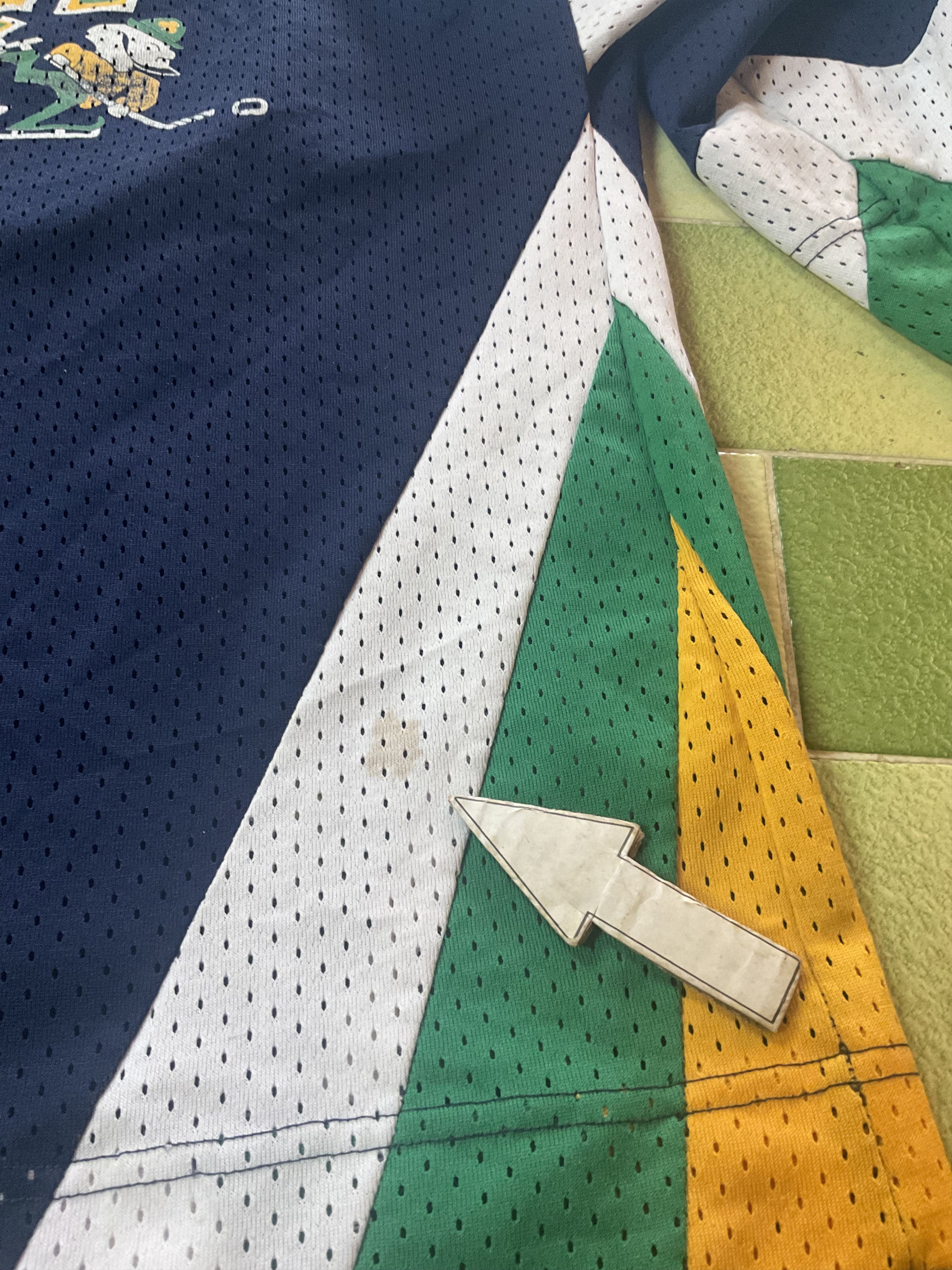 NCAA × Sports Specialties × Vintage Irish Rovers #22 Hockey Jersey Notre Dame Fighting Irish Size US L / EU 52-54 / 3 - 7 Thumbnail