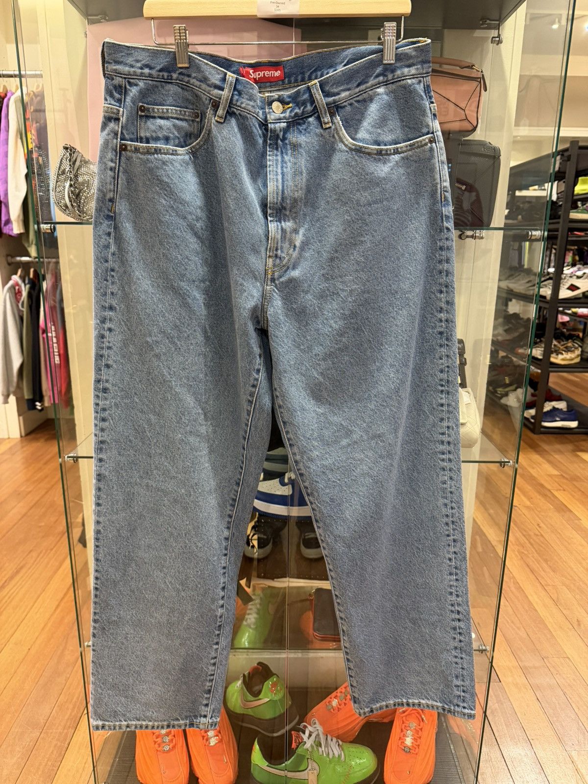 Supreme Supreme Baggy Blu Denim Jeans Size US 34 / EU 50 - 1 Thumbnail