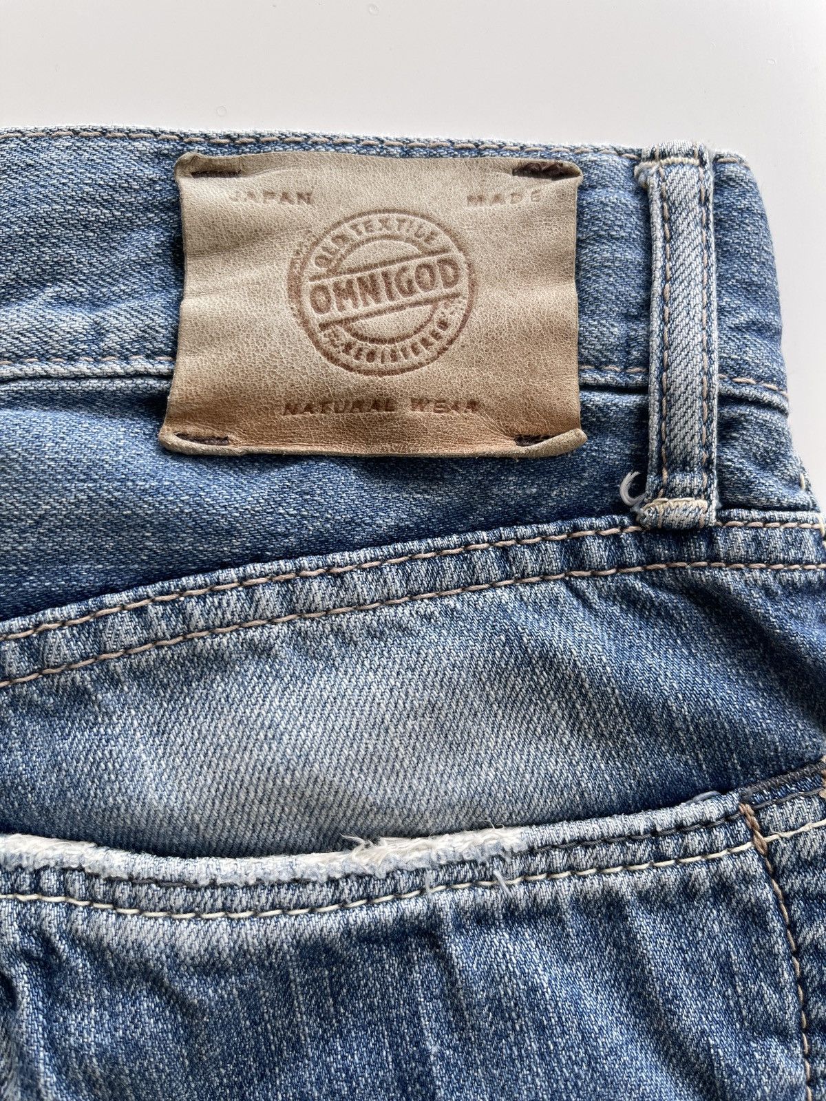 Japanese Brand Domingo Japan Distressed Denim Size US 28 / EU 44 - 7 Thumbnail