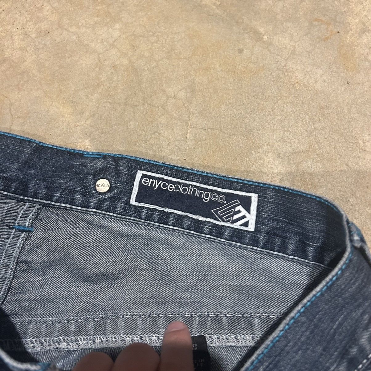 Enyce × Southpole × Vintage Vintage Y2K Enyce Embroidered Baggy Jeans Skater JNCO Cyber Size US 37 - 7 Thumbnail