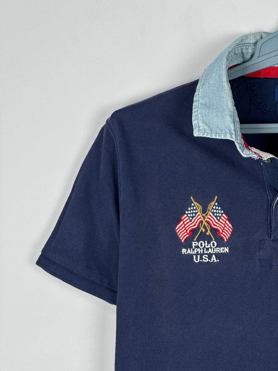 Polo Ralph Lauren Vintage Polo Ralph Lauren USA Flag Chief Keef Size US L / EU 52-54 / 3 - 5 Thumbnail