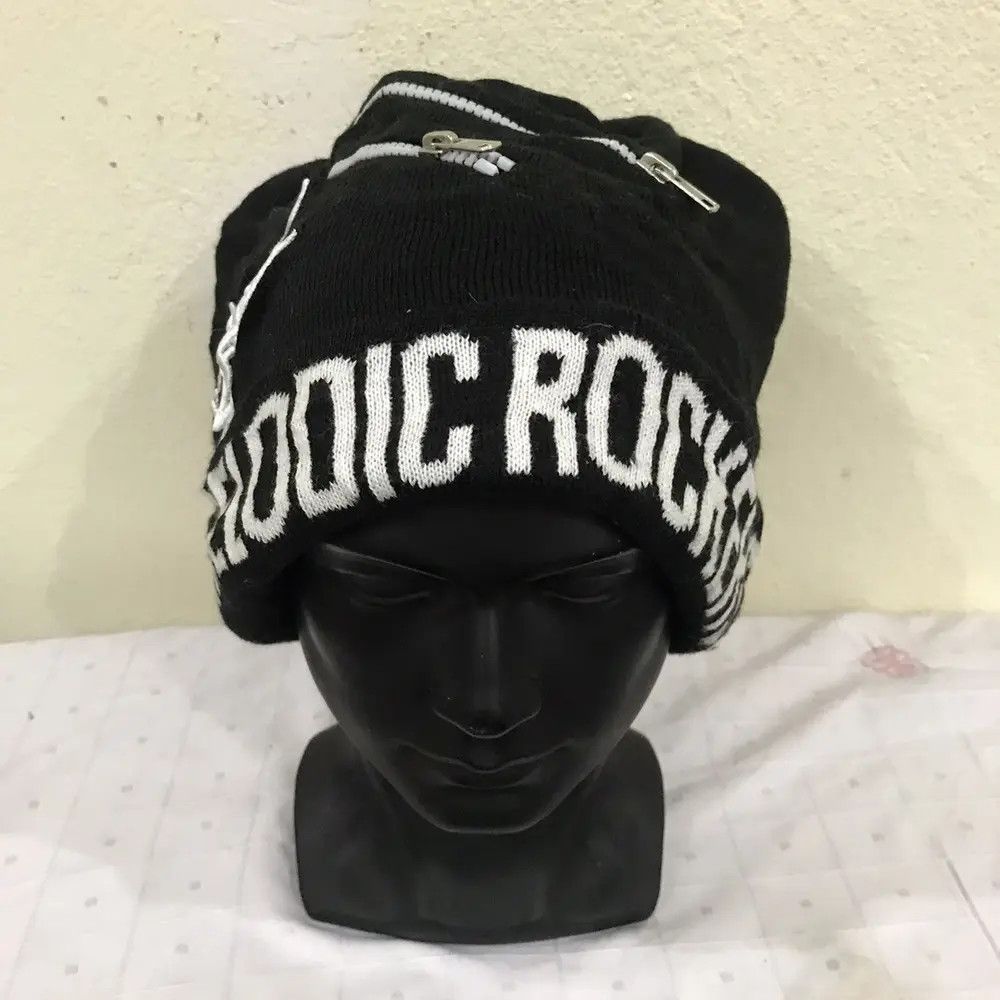 Seditionaries Melodic Rockers Spellout Rare Design Beanie Hat Size ONE SIZE - 5 Thumbnail