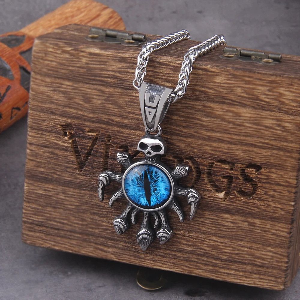 Other Dragon Eyes Pendant Accessories Necklace Gifts Size ONE SIZE - 3 Thumbnail